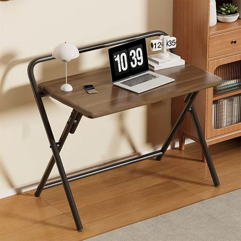 Modern Minimalist Rectangular E1 Environmental Board Carbon Steel Foldable Desks For Home Office