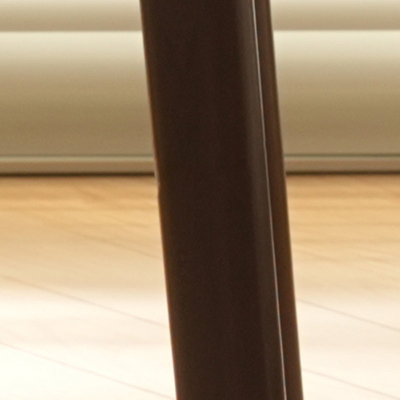 Traditional Chinese Square Rubberwood Dining Table For 5-6 Seats