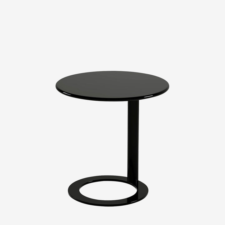 Table basse ronde moderne minimaliste en fer pour salon 