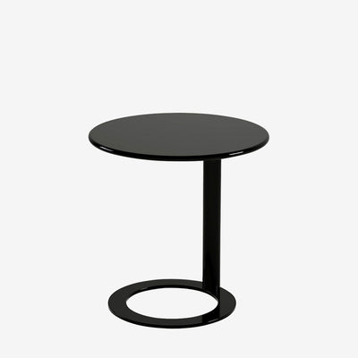 Modern Minimalist Round Iron Coffee Table For Living Room
