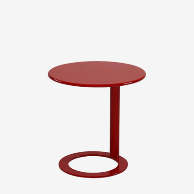 Modern Minimalist Round Iron Coffee Table For Living Room