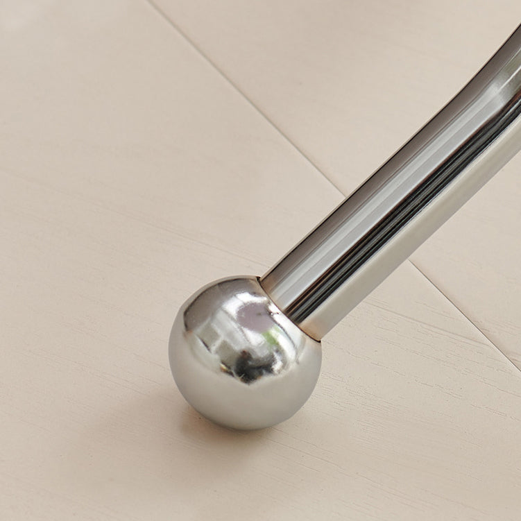 Contemporary Retro Round MDF Iron Coffee Table For Living Room