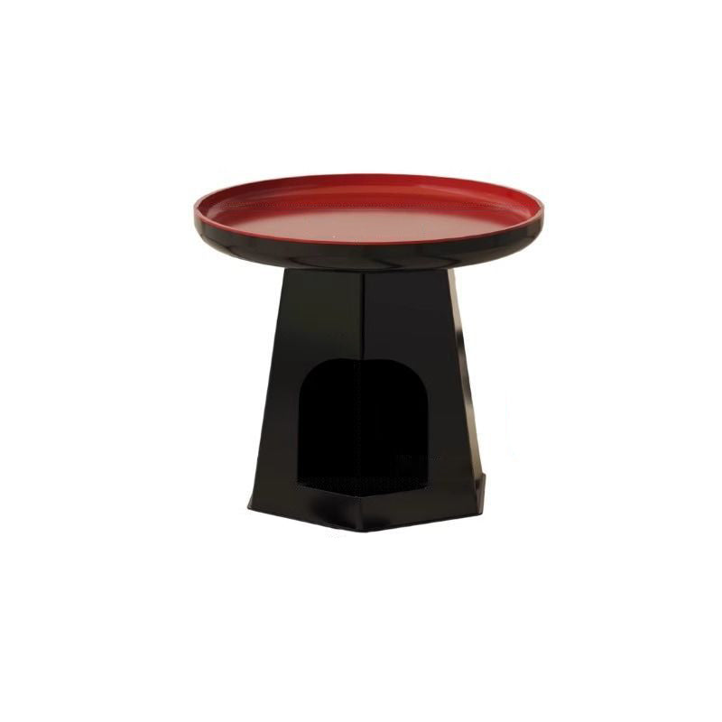 Modern Minimalist Round ABS Cat Bed End Table For Living Room