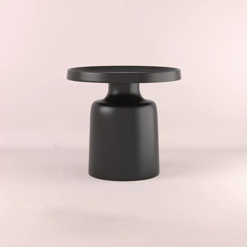 Moderner minimalistischer runder Eisen-Couchtisch für das Wohnzimmer 