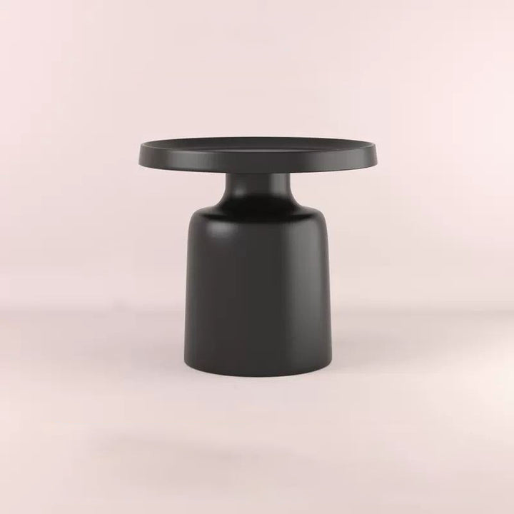 Moderner minimalistischer runder Eisen-Couchtisch für das Wohnzimmer 