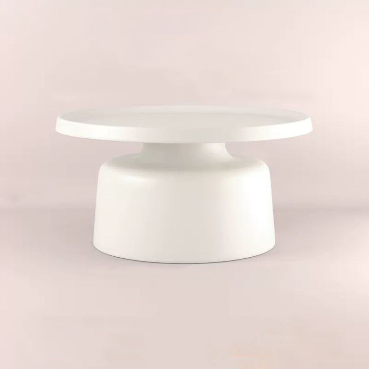 Moderner minimalistischer runder Eisen-Couchtisch für das Wohnzimmer 