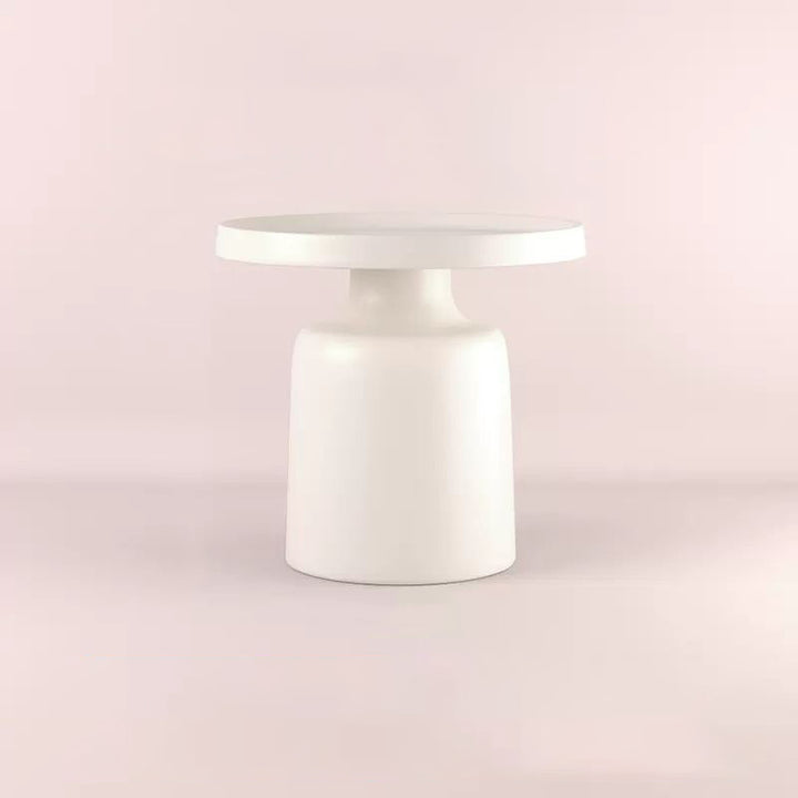 Moderner minimalistischer runder Eisen-Couchtisch für das Wohnzimmer 