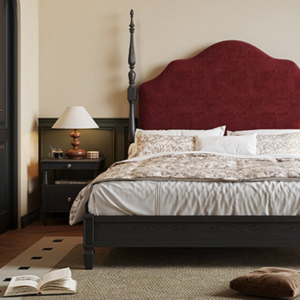 Moderno Retro Cuadrado Rectangular Madera de Fresno Madera de Caucho Madera Maciza Contrachapado Mesita de Noche de 2 Cajones Para Dormitorio 