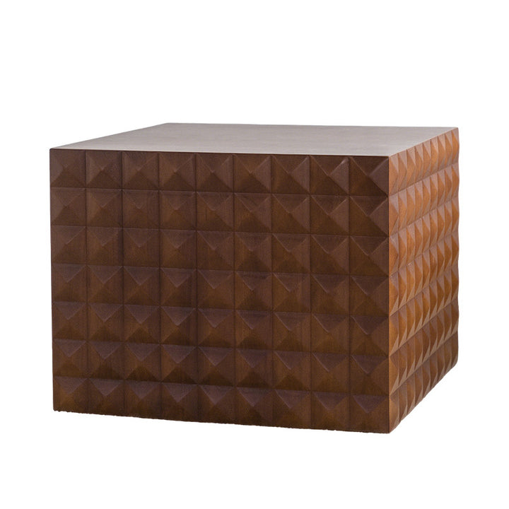 Table basse carrée contemporaine rétro en MDF pour salon 