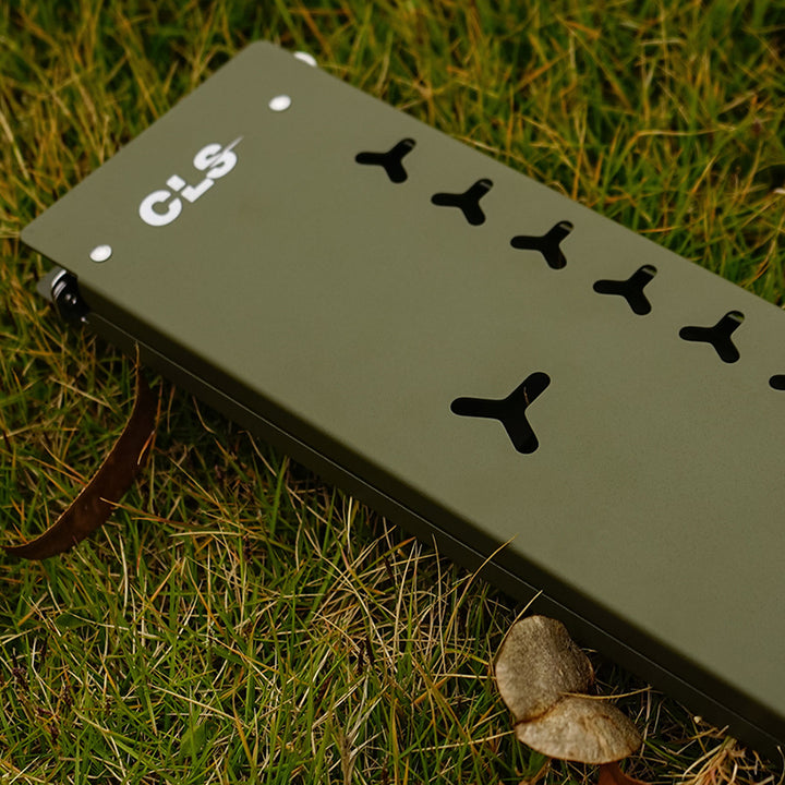 Zeitgenössischer rechteckiger Outdoor-Esstisch aus Aluminiumlegierung mit offenem Design, klappbar, für 2 Sitzplätze 