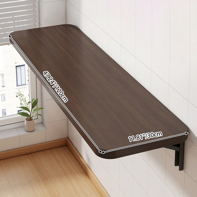 Modern Minimalist Plate Steel Metal Rectangular Foldable Bar Table 1-Tray For Kitchen