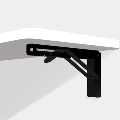 Modern Minimalist Plate Steel Metal Rectangular Foldable Bar Table 1-Tray For Kitchen