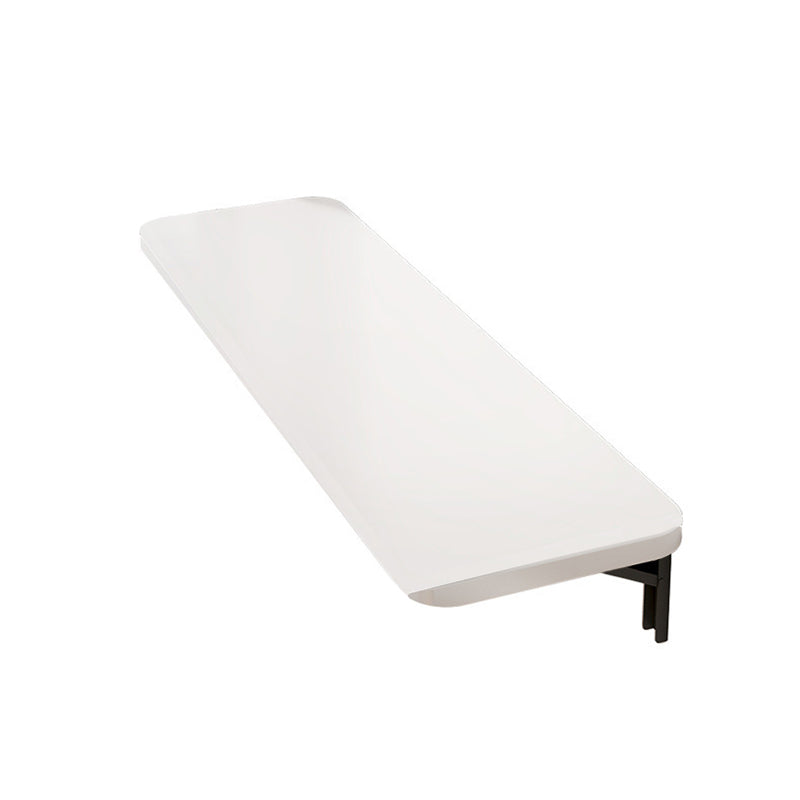 Modern Minimalist Plate Steel Metal Rectangular Foldable Bar Table 1-Tray For Kitchen