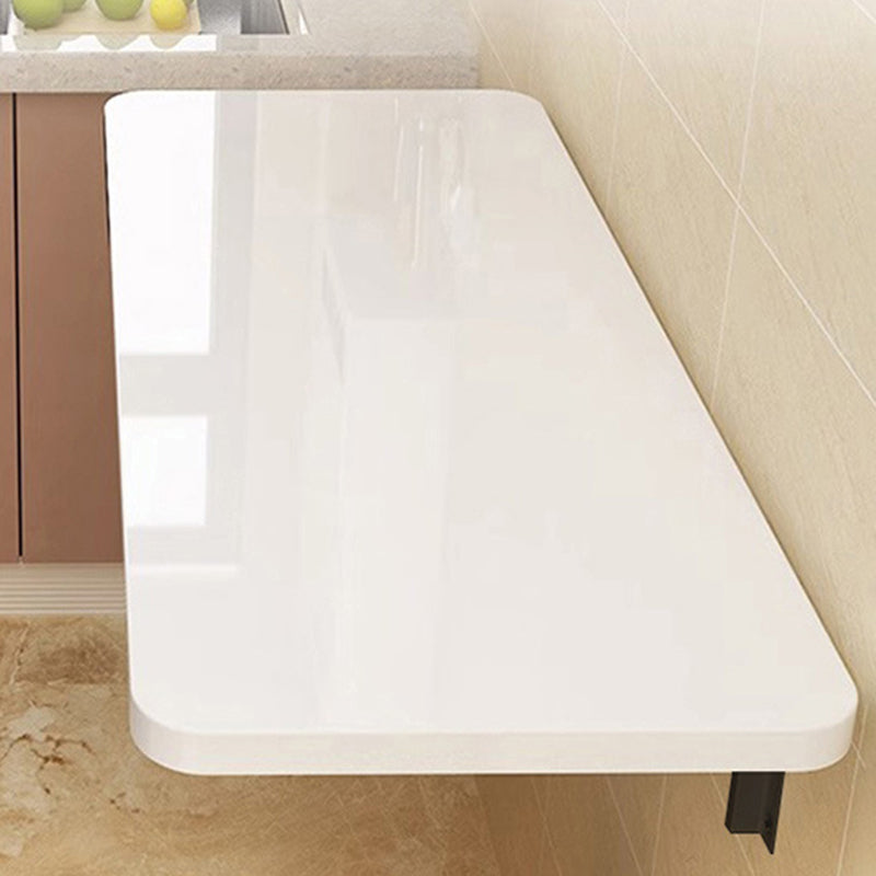 Modern Minimalist Plate Steel Metal Rectangular Foldable Bar Table 1-Tray For Kitchen