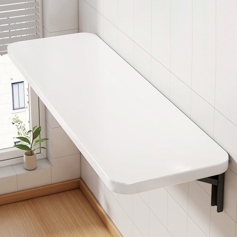 Modern Minimalist Plate Steel Metal Rectangular Foldable Bar Table 1-Tray For Kitchen