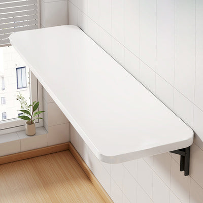 Modern Minimalist Plate Steel Metal Rectangular Foldable Bar Table 1-Tray For Kitchen