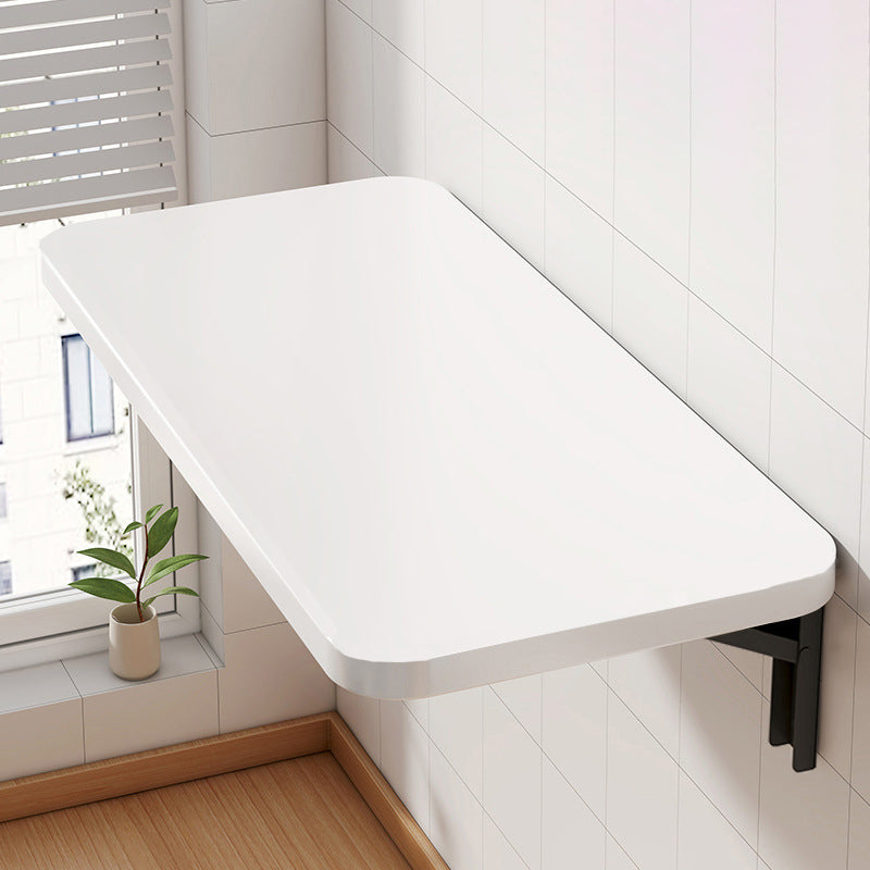 Modern Minimalist Plate Steel Metal Rectangular Foldable Bar Table 1-Tray For Kitchen
