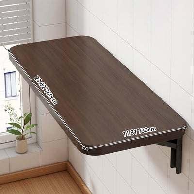 Modern Minimalist Plate Steel Metal Rectangular Foldable Bar Table 1-Tray For Kitchen