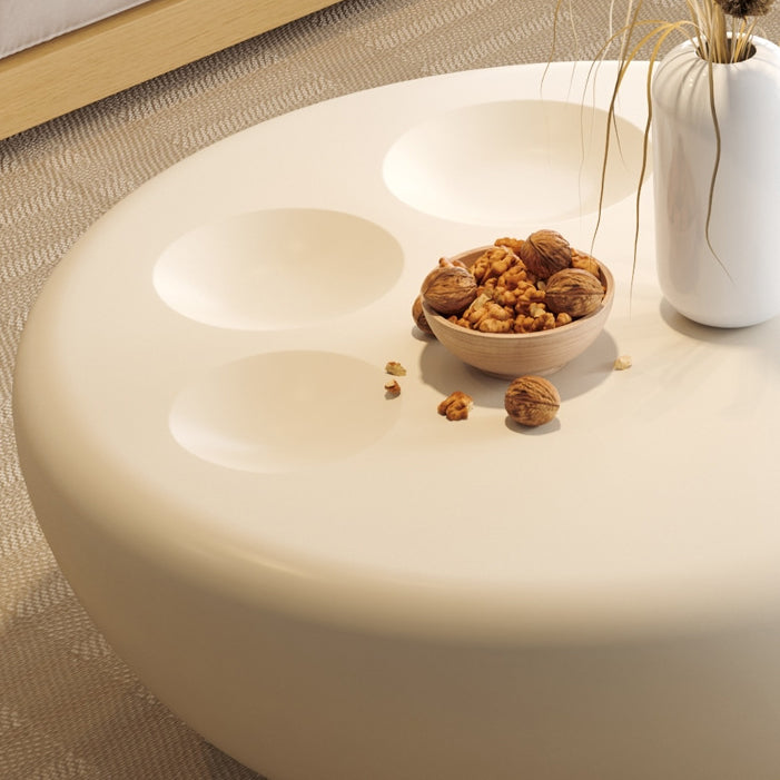 Contemporary Creative Fiberglass Tempered Glass Round Hemispherical Cat&