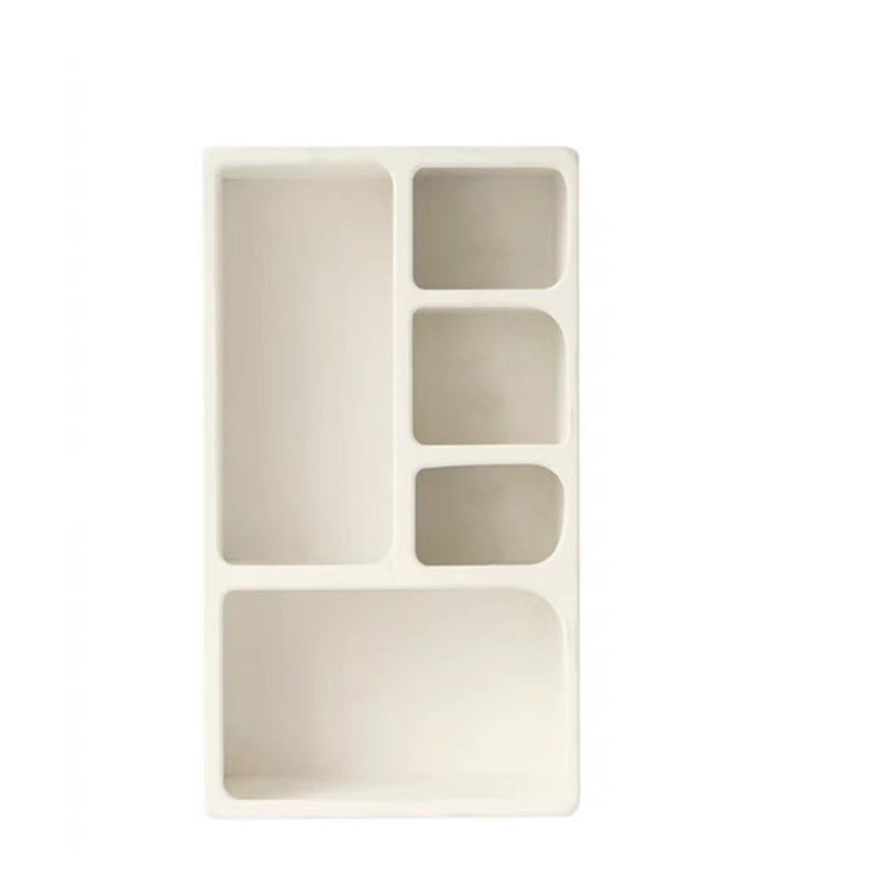 Contemporary Scandinavian Plate Rectangular Cave Side Table 4/5/6 Storage Cabinet For Living Room