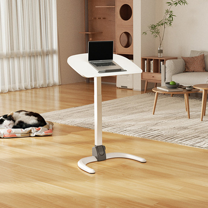 Moderne Einfachheit Plattenhardware Rechteckige Klappbare Hebbare Mobile Schreibtische Für Home Office 