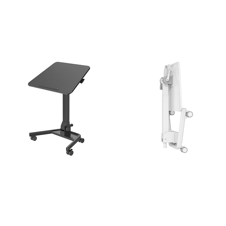 Moderne Einfachheit Plattenhardware Rechteckige Klappbare Hebbare Mobile Schreibtische Für Home Office 