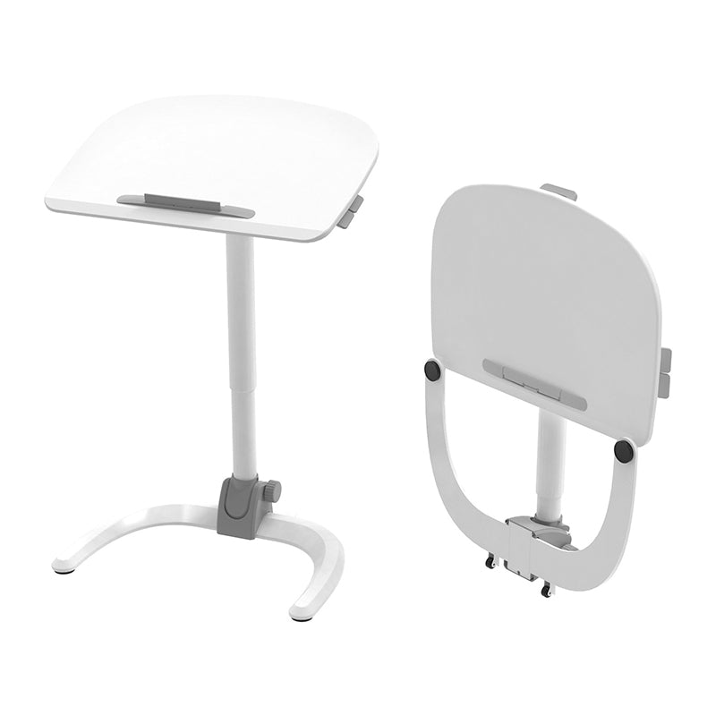 Moderne Einfachheit Plattenhardware Rechteckige Klappbare Hebbare Mobile Schreibtische Für Home Office 