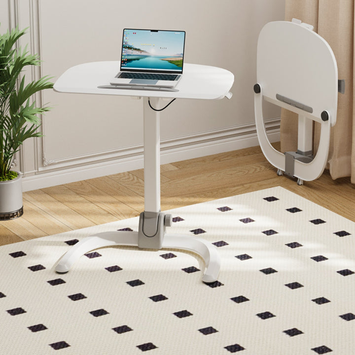 Moderne Einfachheit Plattenhardware Rechteckige Klappbare Hebbare Mobile Schreibtische Für Home Office 
