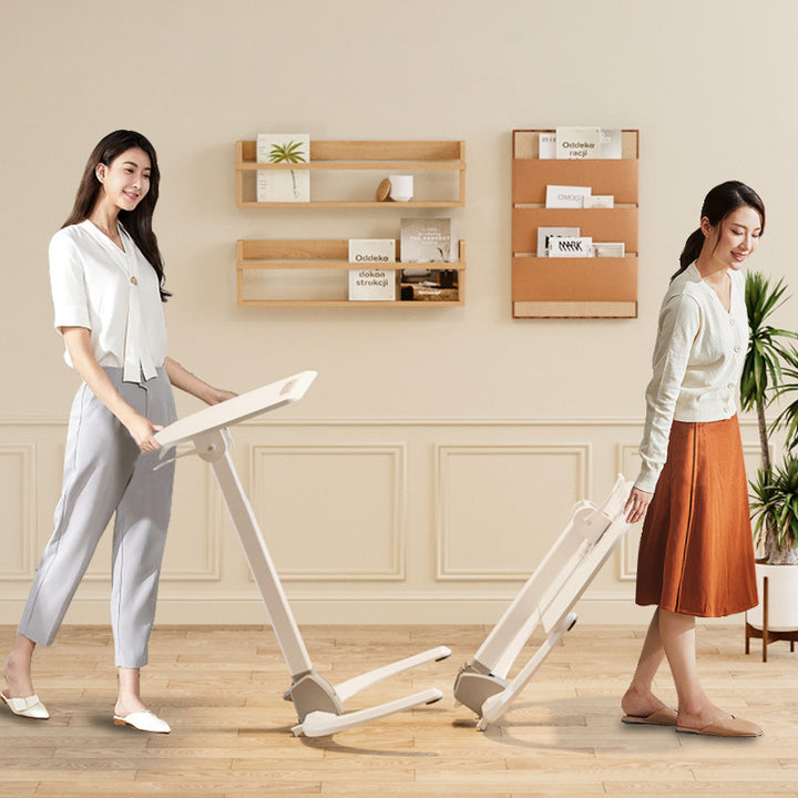 Moderne Einfachheit Plattenhardware Rechteckige Klappbare Hebbare Mobile Schreibtische Für Home Office 