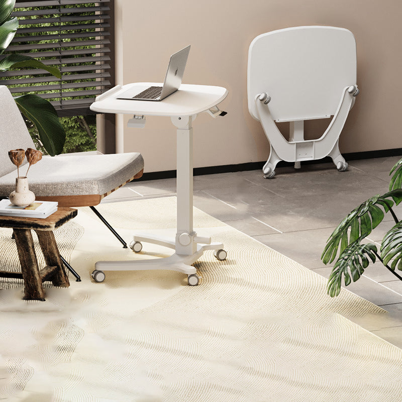 Moderne Einfachheit Plattenhardware Rechteckige Klappbare Hebbare Mobile Schreibtische Für Home Office 