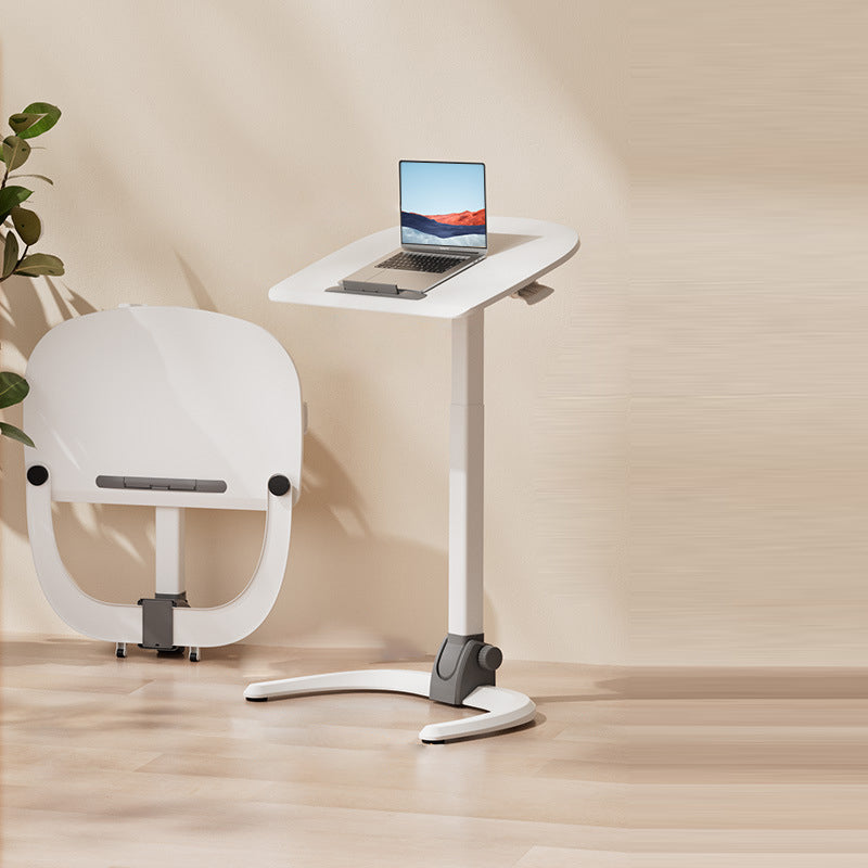 Moderne Einfachheit Plattenhardware Rechteckige Klappbare Hebbare Mobile Schreibtische Für Home Office 