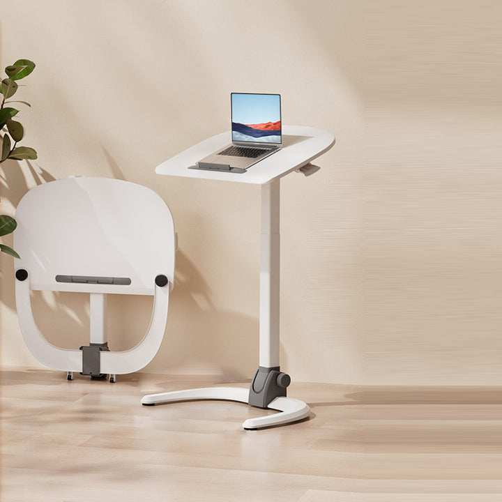 Moderne Einfachheit Plattenhardware Rechteckige Klappbare Hebbare Mobile Schreibtische Für Home Office 