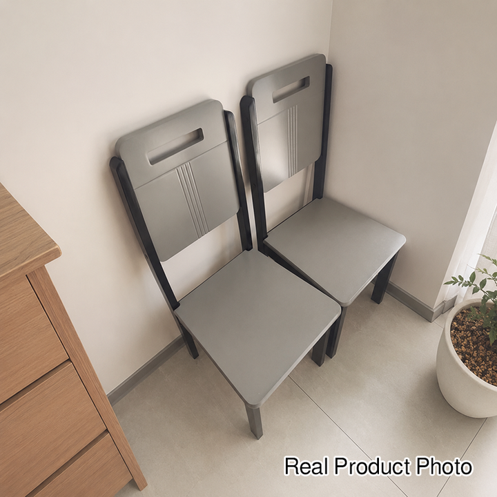 Modern Simplicity Rectangular Back Particle Board Solid Wood Dining Chair Backrest For Dining Room