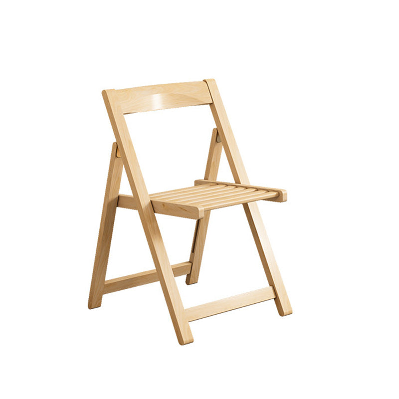 Moderner minimalistischer Esszimmerstuhl aus Massivholz ohne Rückenlehne für das Esszimmer 