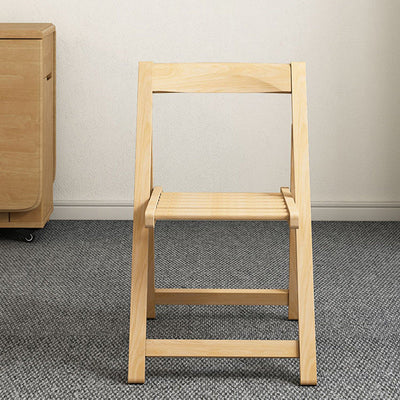 Moderner minimalistischer Esszimmerstuhl aus Massivholz ohne Rückenlehne für das Esszimmer 