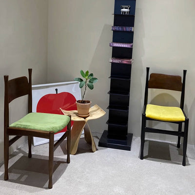 Moderne Einfachheit Eschenholz Samt Esszimmerstuhl Rückenlehne Ohne Armlehnen Für Esszimmer 