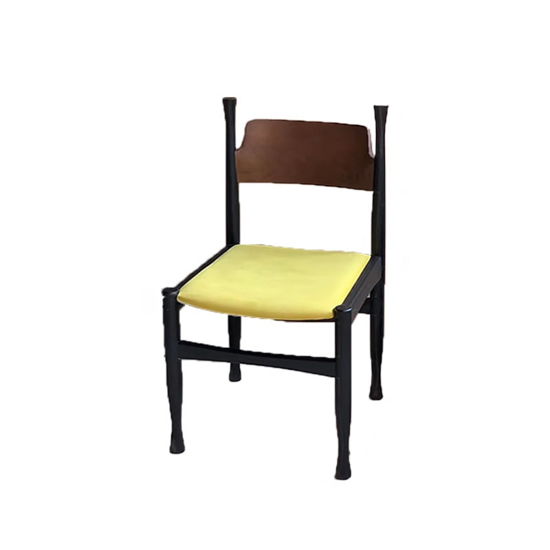 Moderne Einfachheit Eschenholz Samt Esszimmerstuhl Rückenlehne Ohne Armlehnen Für Esszimmer 