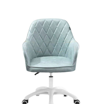 Moderne Einfachheit Flanell-Nylon-Schreibtischstuhl Rückenlehne Armlehne für das Home Office 