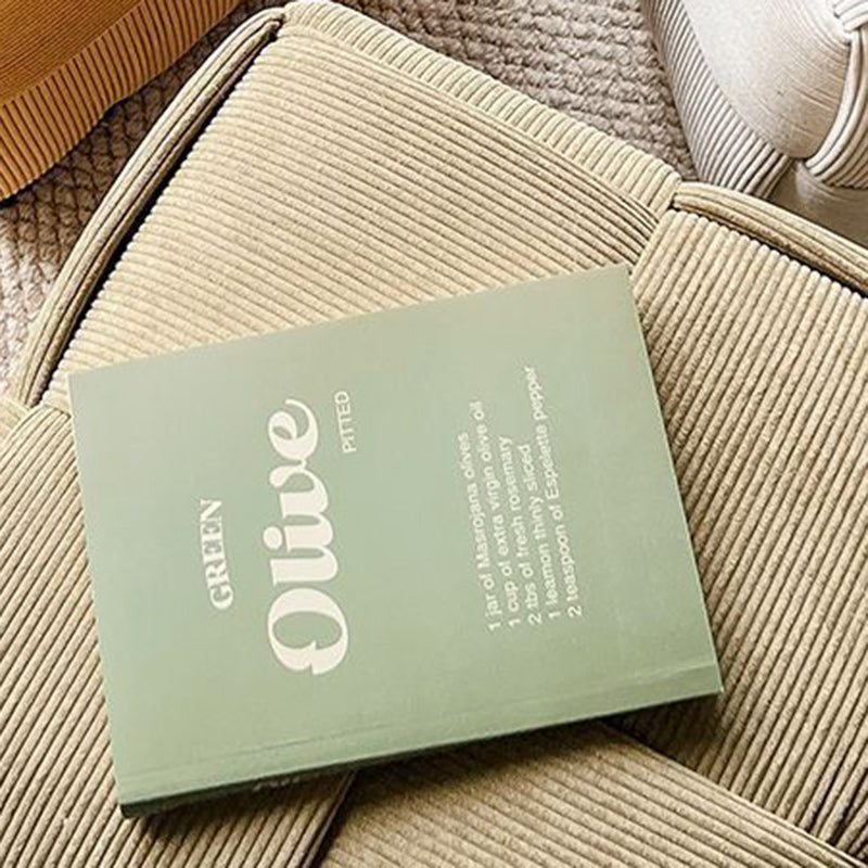 Tabouret carré nordique contemporain en velours côtelé avec cadre en bois massif sans dossier ni accoudoirs pour salon 