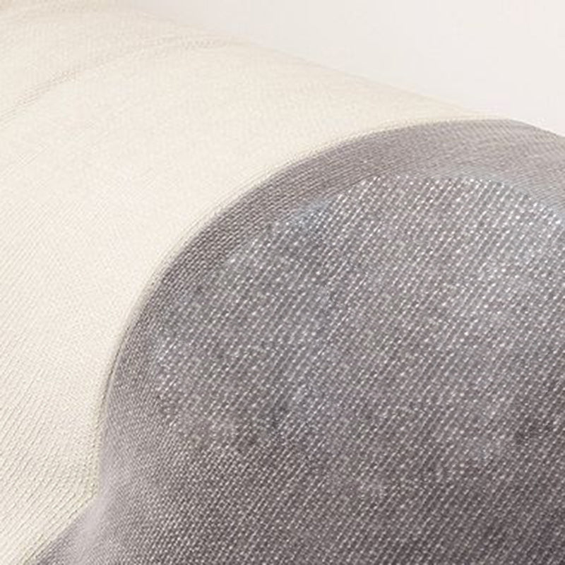 Zeitgenössische nordische rechteckige EPS-Perlen aus Baumwoll-Leinen für Sofa-Rückenlehne und Armlehne im Wohnzimmer 