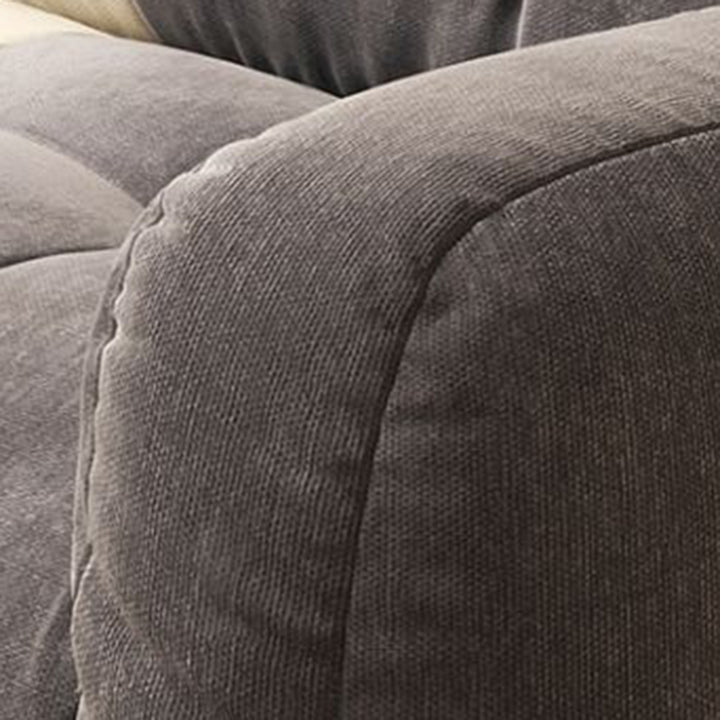 Zeitgenössische nordische rechteckige EPS-Perlen aus Baumwoll-Leinen für Sofa-Rückenlehne und Armlehne im Wohnzimmer 