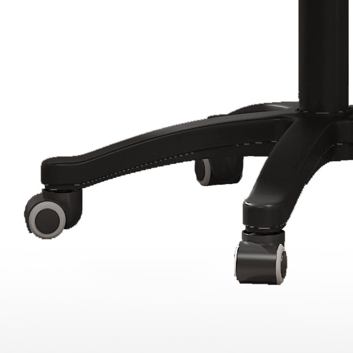 Moderner nordischer Nylon-Leder-Schreibtischstuhl mit Rückenlehne und Armlehne für das Home Office 