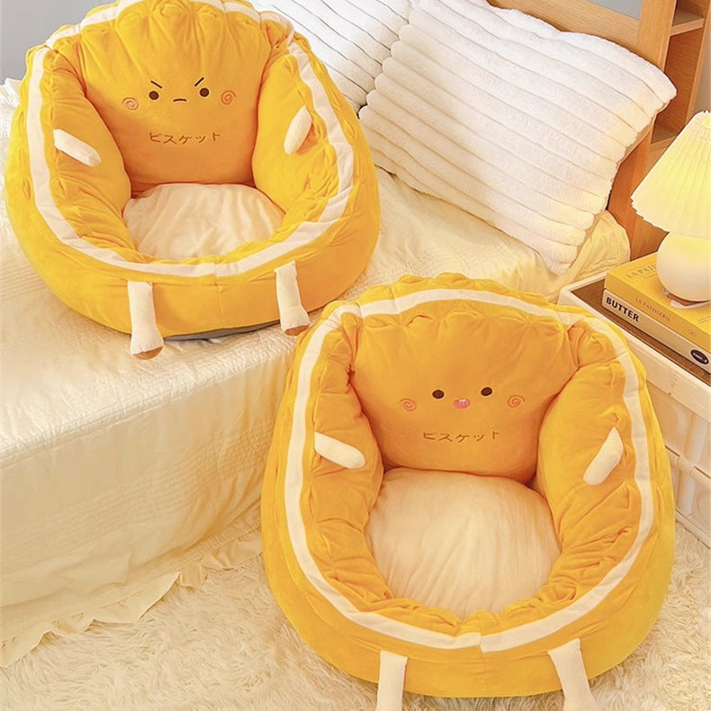 Coussin contemporain en flanelle de coton PP créatif pour dossier et accoudoir de canapé pour chambre 