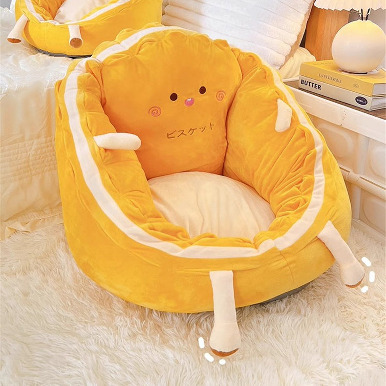 Coussin contemporain en flanelle de coton PP créatif pour dossier et accoudoir de canapé pour chambre 