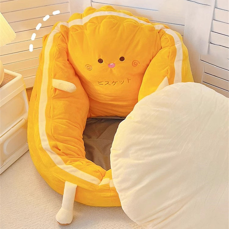 Coussin contemporain en flanelle de coton PP créatif pour dossier et accoudoir de canapé pour chambre 