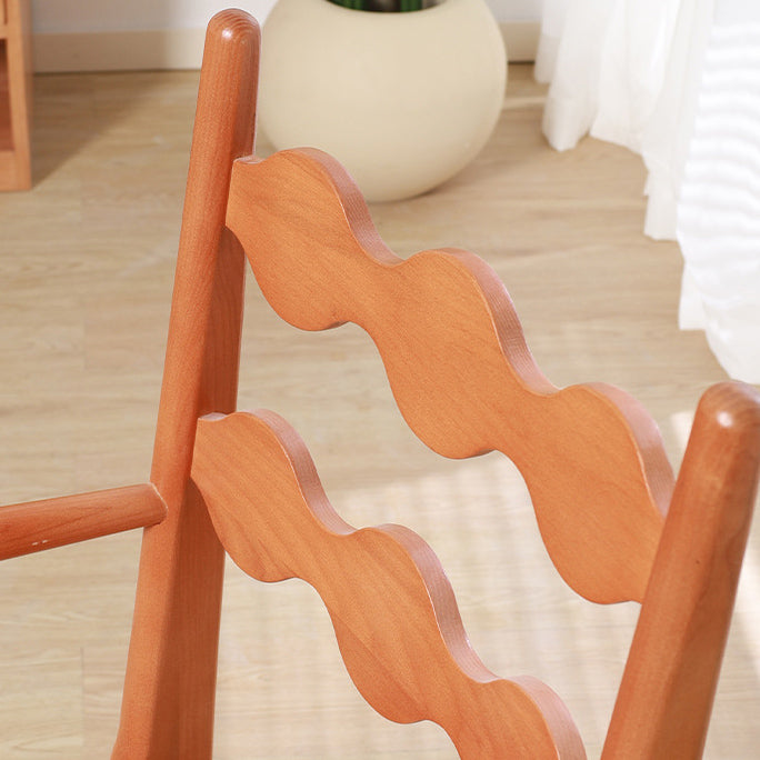 Chaise de salle à manger contemporaine rétro en flanelle cendrée avec dossier et accoudoirs pour salle à manger 