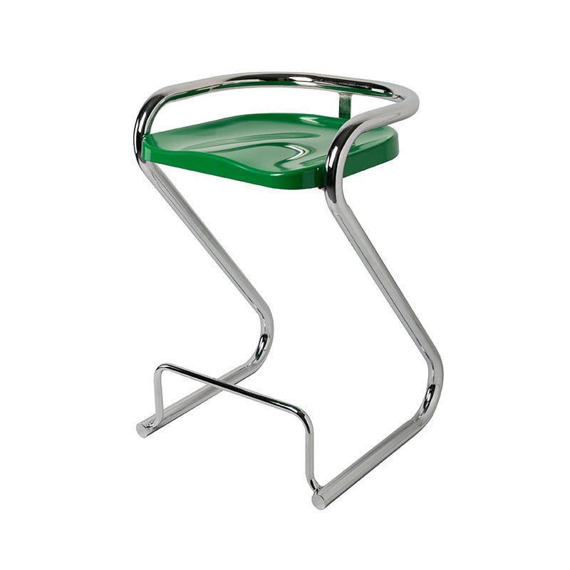 Tabouret de bar contemporain en fer ABS nordique géométrique sans dossier ni accoudoirs pour salle à manger 