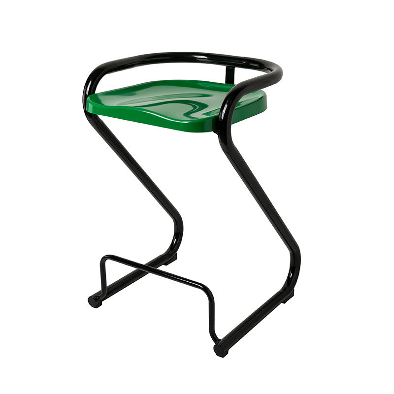 Tabouret de bar contemporain en fer ABS nordique géométrique sans dossier ni accoudoirs pour salle à manger 