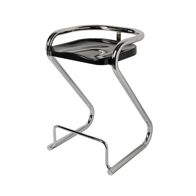 Tabouret de bar contemporain en fer ABS nordique géométrique sans dossier ni accoudoirs pour salle à manger 