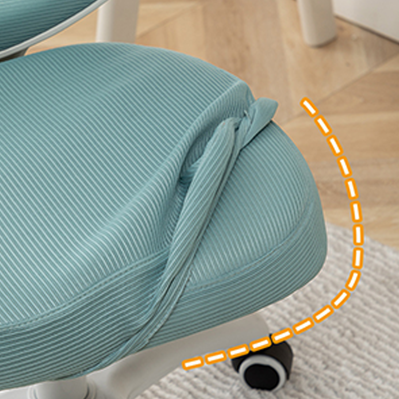 Simplicité Contemporaine Dossier De Chaise De Bureau En Nylon À Mailles En Plastique Sans Accoudoirs Pour Bureau À Domicile 